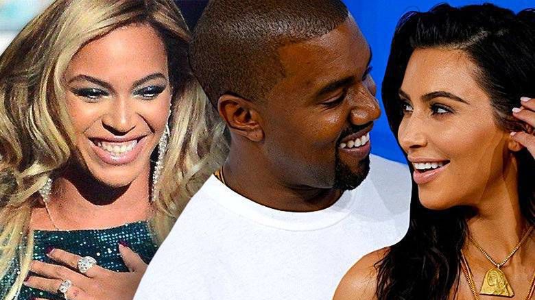 Beyonce, Kim Kardashian, Kanye West