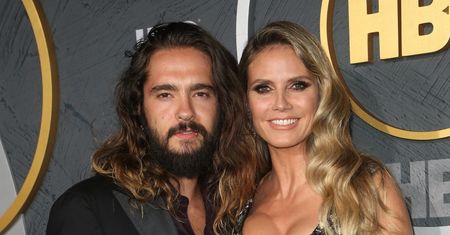 Heidi Klum z młodszym mężem na after party po rozdaniu nagród Emmy
