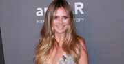 Półnaga Heidi Klum pokazuje "boczki". Fanki utożsamiają się z modelką