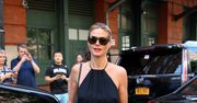 LOOK OF THE DAY: Heidi Klum w miejskiej czerni