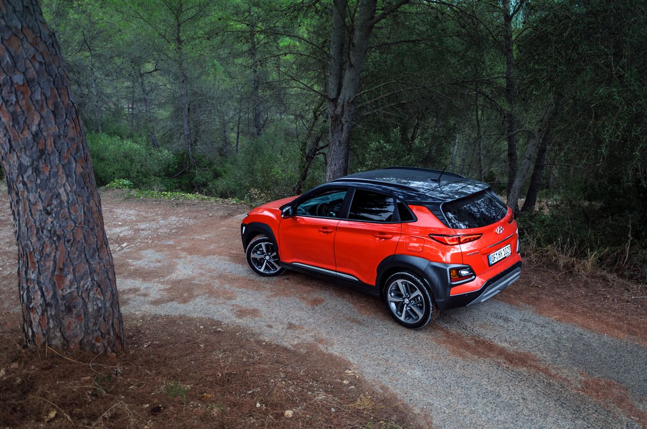 Hyundai Kona - galeria z pierwszych jazd w Barcelonie