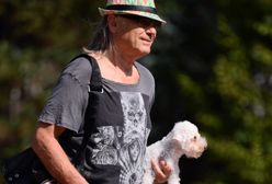 Kamil Sipowicz zabrał ukochanego psa Kory na pogrzeb Tomasza Stańki