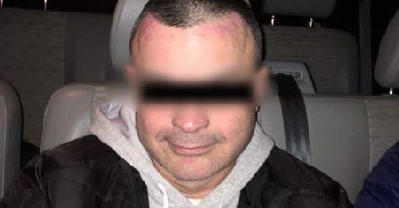 Grzegorz Ł. w rękach polskiej policji. To on stał za skokiem stulecia