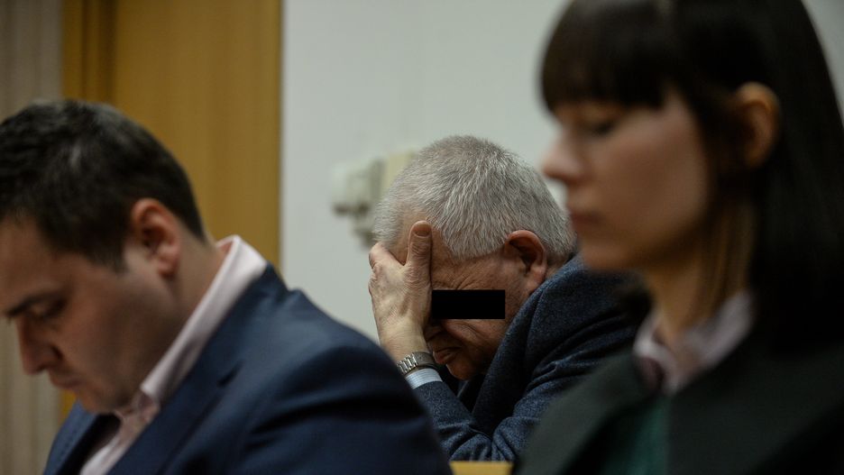 Aleksander L. na rozprawie w 2015 r. 