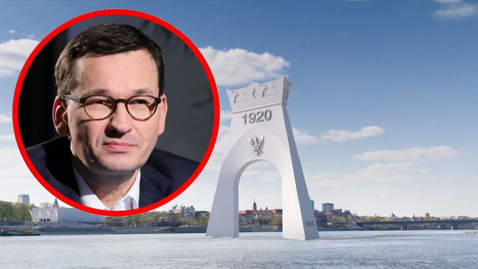Mateusz Morawiecki skrytykowany za pomysł budowy Łuku Triumfalnego na Wiśle w Warszawie