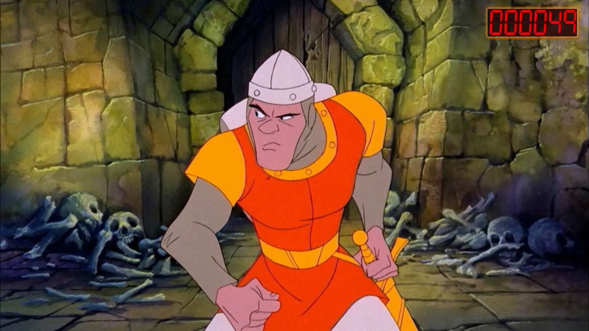 Gramy w "Dragon's Lair" - kultową grę z automatów