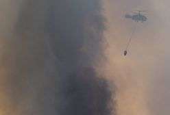 Śmigłowiec, który gasił płonący las, runął na ziemię w Portugalii