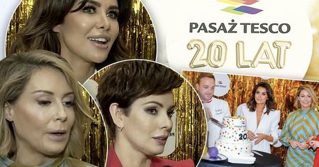 Gwiazdy świętują 20 urodziny Pasażu Tesco: Małgorzata Rozenek, Natalia Siwiec, Dorota Gardias [WIDEO]