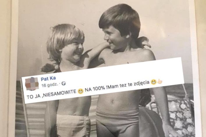 Marcin znalazł Patrycję po 40 latach. "Bawiliśmy się na kupie węgla"