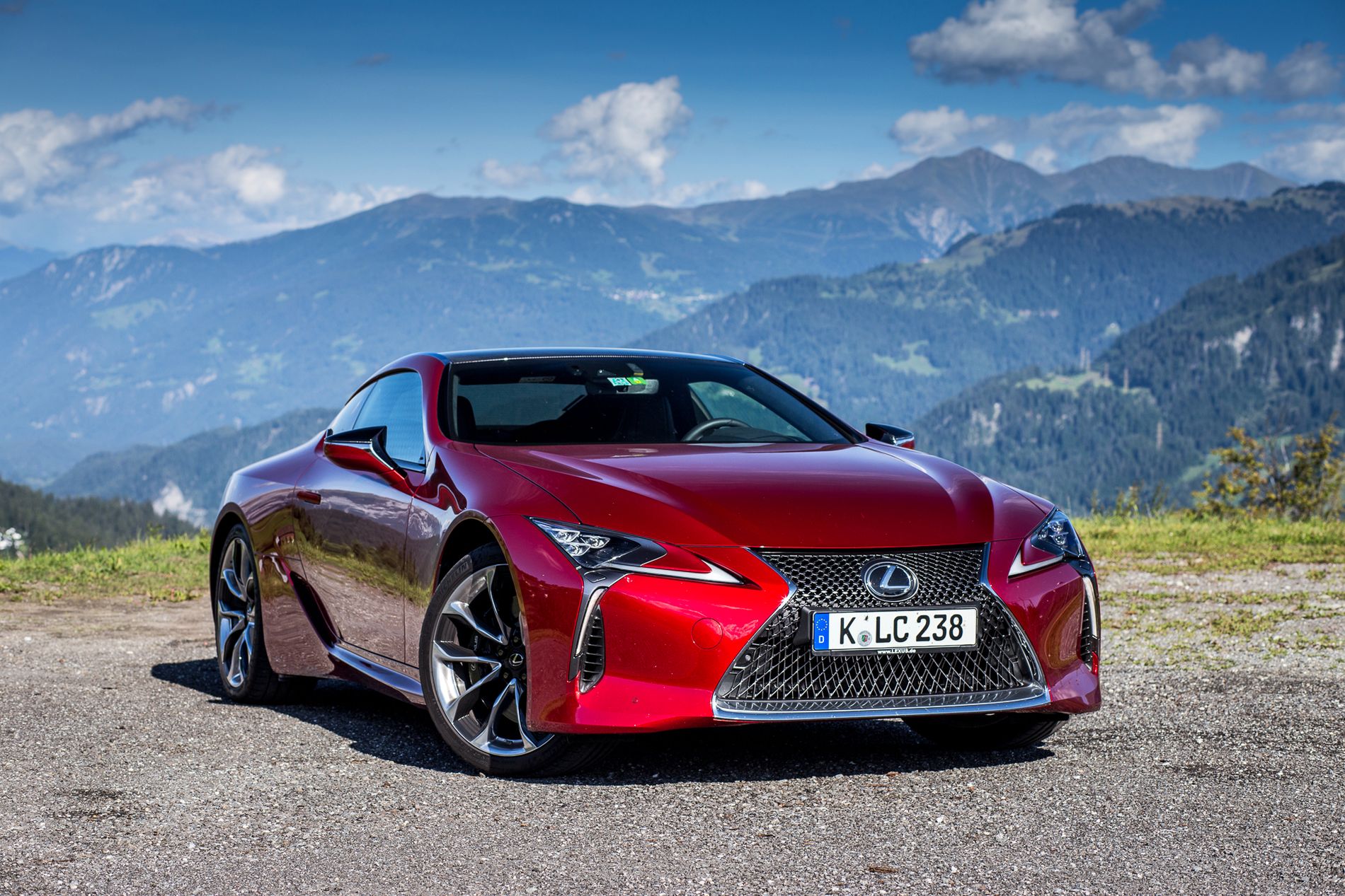 Lexus LC500 / fot. Mateusz Żuchowski 