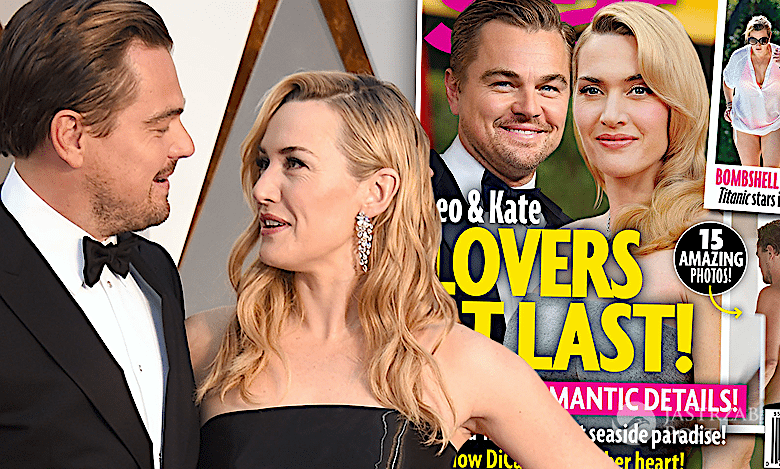 Tabloid opublikował aż 15 dwuznacznych zdjęć Kate Winslet i Leonardo DiCaprio! Po 20 latach od "Titanica" naprawdę zostali parą?!