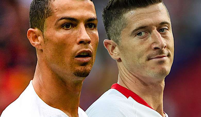 Robert Lewandowski i Cristiano Ronaldo