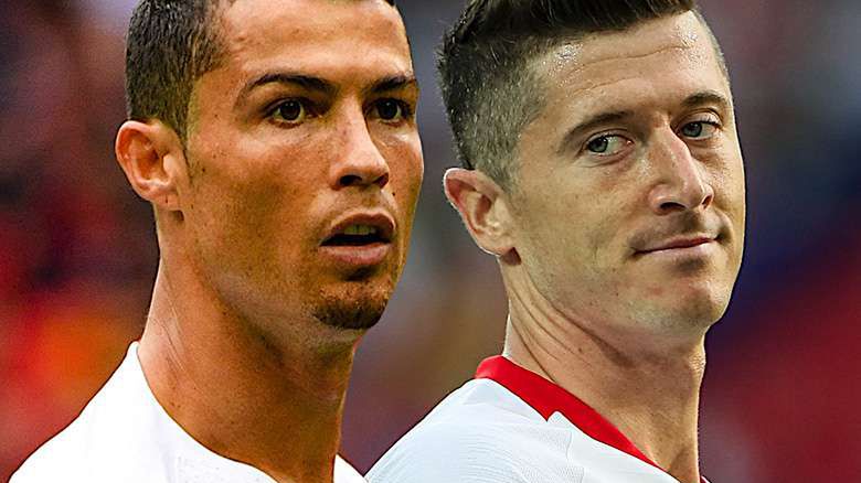 Robert Lewandowski i Cristiano Ronaldo
