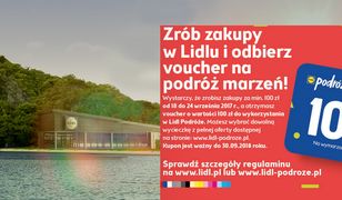 Lidl Podróże przechodzi do konkretów. Bon już za 100 zł zakupów