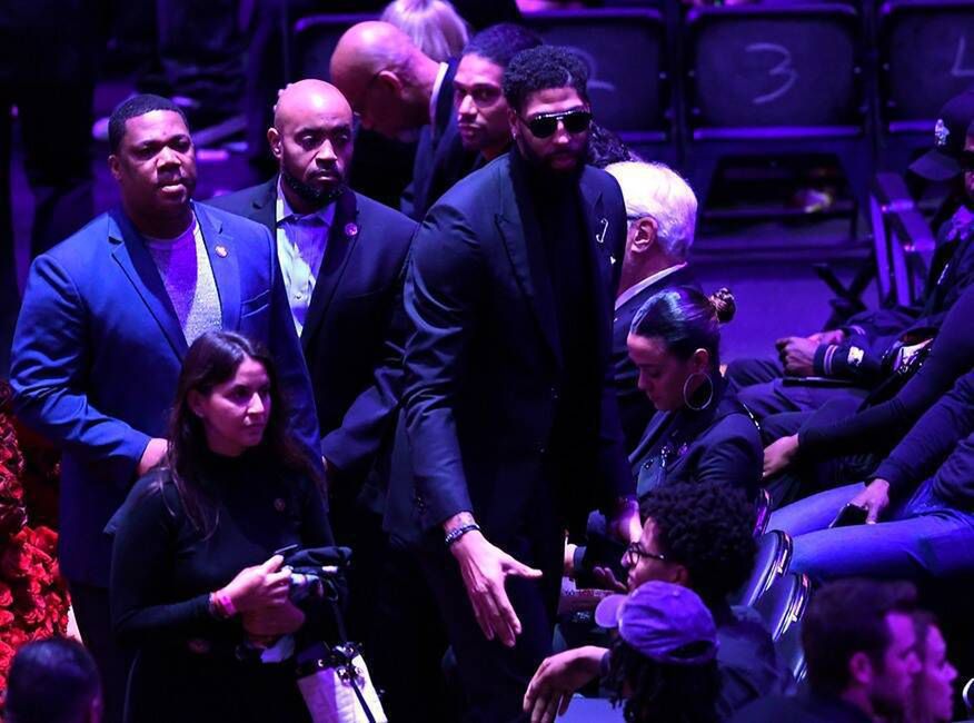 Anthony Davis - pożegnanie Kobe Bryanta