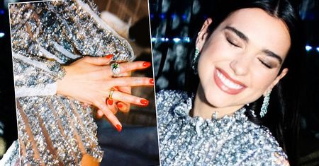 Dua Lipa jak milion dolarów na imprezie po Oscarach 2021. To ona powinna zostać miss gali