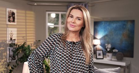"Wściekle różowy, nasz cudny polski chłodnik". Hanna Lis na poważnie bierze się za gotowanie