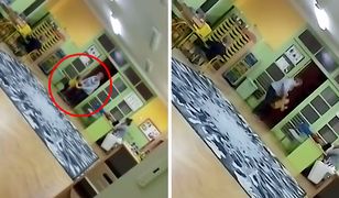 Łódź. Szarpała i rzucała 3-latkiem. Szokujące nagranie z przedszkola