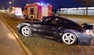 Skasował audi, a teraz porsche. Jest w rękach policji