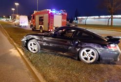 Skasował audi, a teraz porsche. Jest w rękach policji