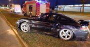 Skasował audi, a teraz porsche. Jest w rękach policji