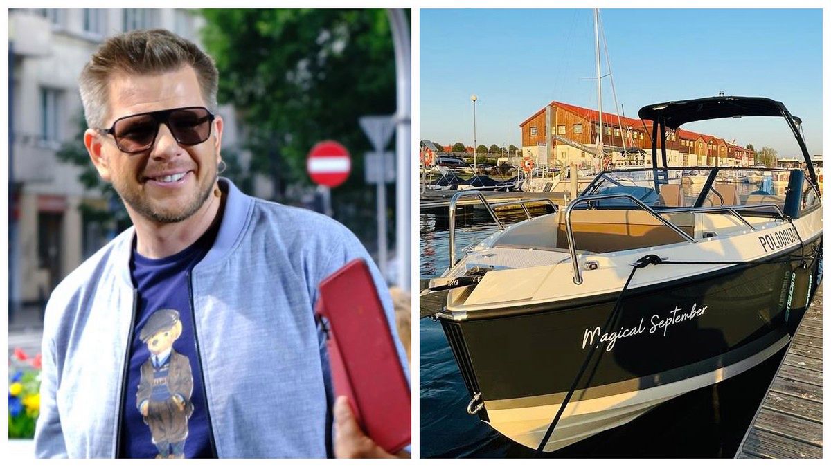 Filip Chajzer kupił łódź