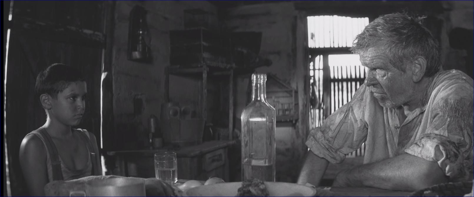 Petr Kotlar i Lech Dyblik w filmie "Malowany ptak" 