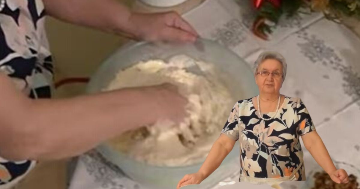 Babcia uczy jak zrobić ciasto drożdżowe jak puch - Pyszności; Foto: https://youtu.be/sOcqK7E7QJs