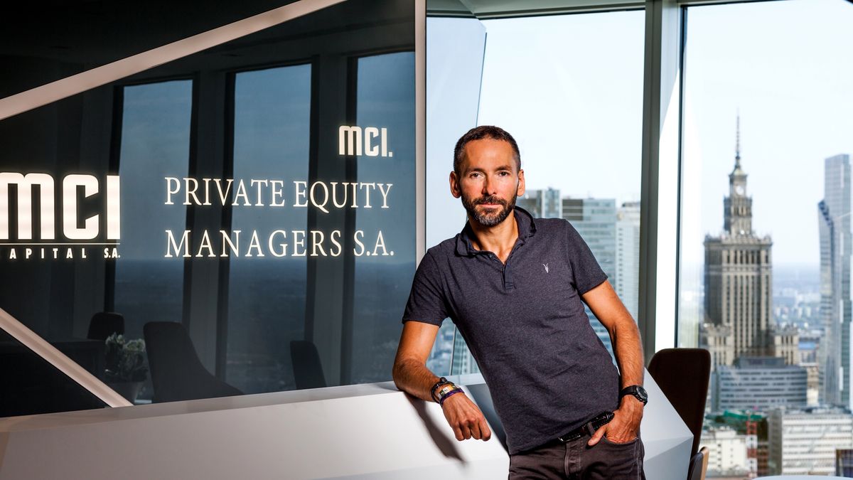 Tomasz Czechowicz - twórca i twarz całej grupy MCI. Dziś musi się tłumaczyć przed inwestorami.