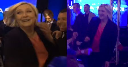 Poglądy jedno, taniec drugie. Tak pocieszała się Le Pen