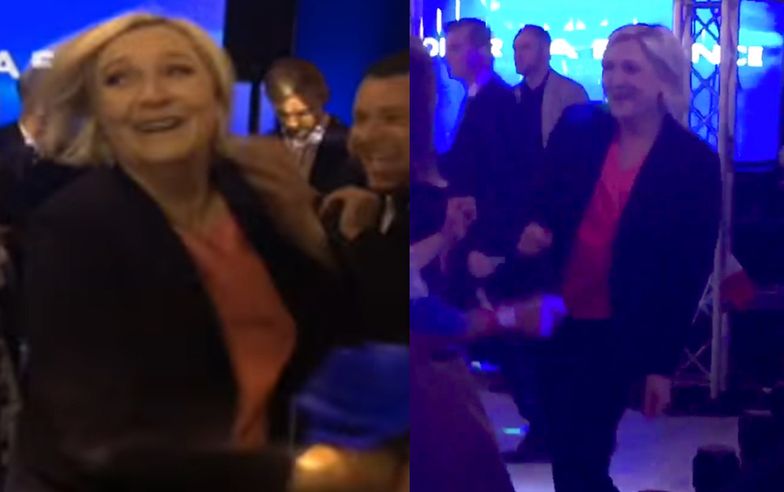 Poglądy jedno, taniec drugie. Tak pocieszała się Le Pen