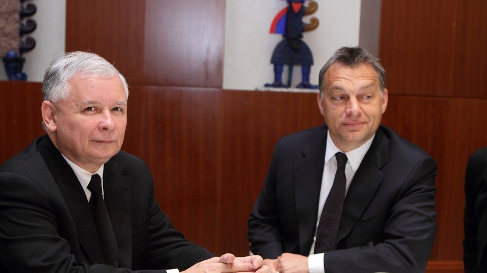 Spotkanie Jarosława Kaczyńskiego z Viktorem Orbanem
