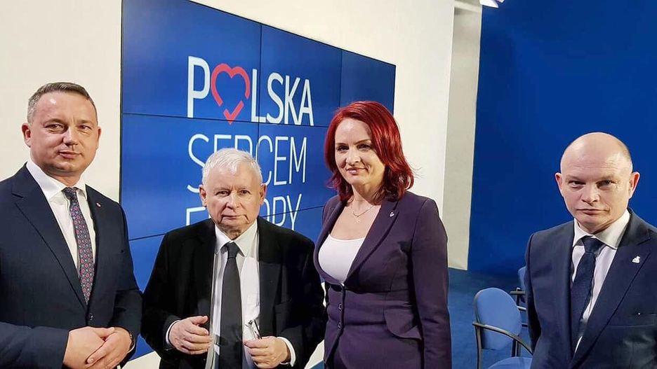 Zdjęcie z narady PiS