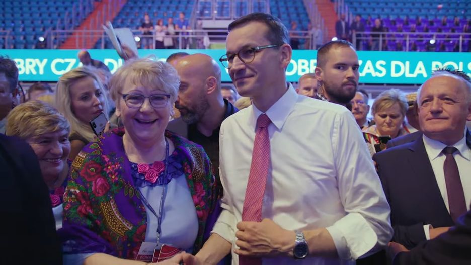 Kadr z nowego spotu PiS