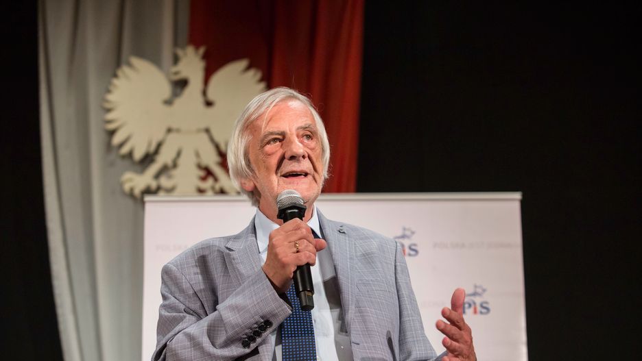 Terlecki podczas spotkania z mieszkańcami 