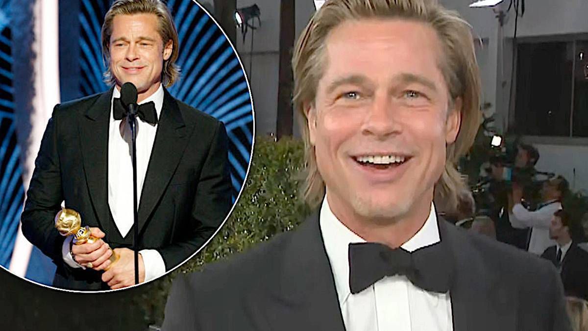 Brad Pitt – Złote Globy 2020