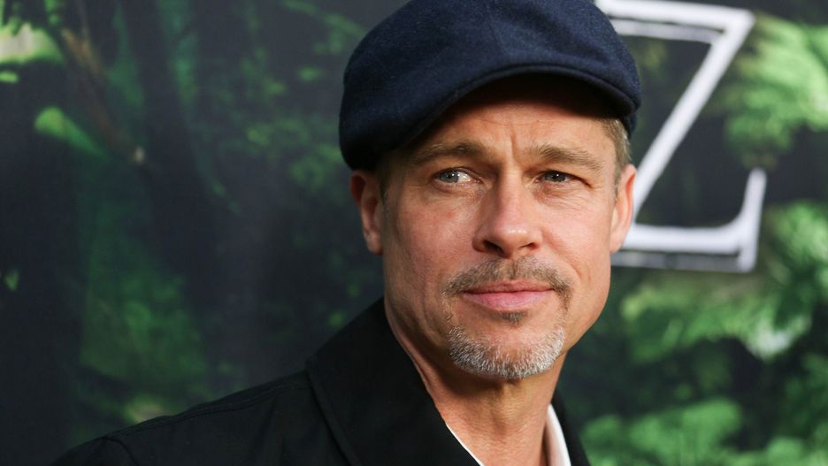 Brad Pitt, Hollywood, 2017