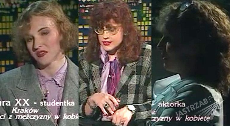 Zanim były Caitlyn Jenner i Rafalala... Pierwsze polskie transseksualistki w telewizji na początku lat 90. [WIDEO]