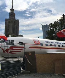 "Chcę im ten plac zohydzić". Samolot nie zniknie z centrum Warszawy