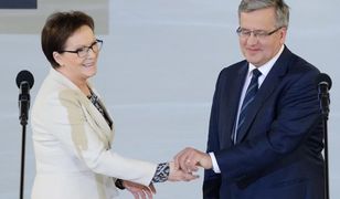 Komorowski nie owijał w bawełnę. "Szukali ciał i składali wedle tego jak im się wydawało, że to pasuje"