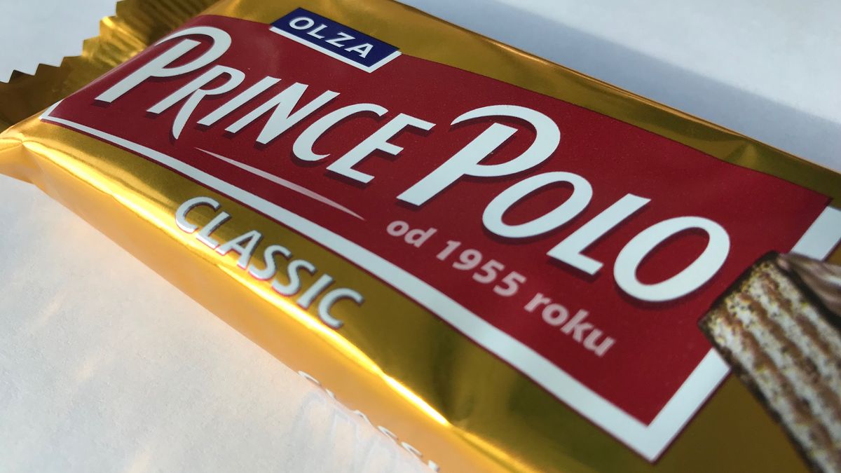 Wafelek Prince Polo.