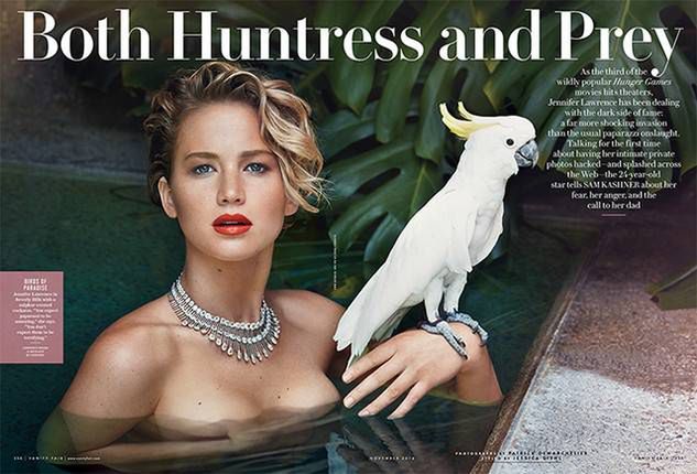 Jennifer Lawrence w Vanity Fair
Fotografia: www.vanityfair.com