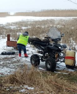 Jeździli quadem po zamarzniętym jeziorze. Wyrok ws. śmiertelnego wypadku