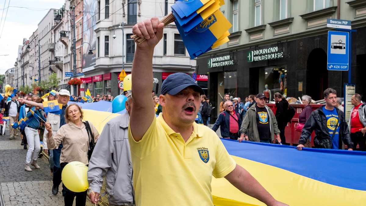 Inicjatorzy nowej partii co roku organizują w Katowicach Marsz Autonomii Śląska.