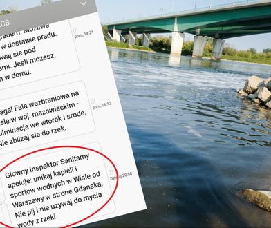Awaria w Warszawie. Jest Alert RCB. "Nie pij i nie używaj do mycia wody z rzeki"