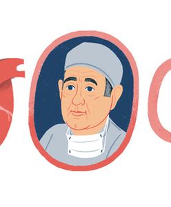 Google Doodle: 96. rodziny René Favaloro, który jako pierwszy wstawił by-passy