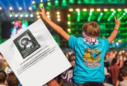 Festiwal Pol’and’Rock. Przeciwnicy festiwalu rozwiesili ulotki z wizerunkiem Chrystusa