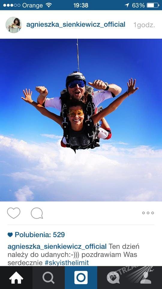 Agnieszka Sienkiewicz i Mikołaj Gauer na Instagramie - najbardziej upalny dzień w 2015 roku w Polsce