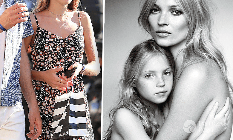 Córka Kate Moss wyrosła na piękną nastolatkę! Zabójcze spojrzenie i idealną sylwetkę odziedziczyła po matce