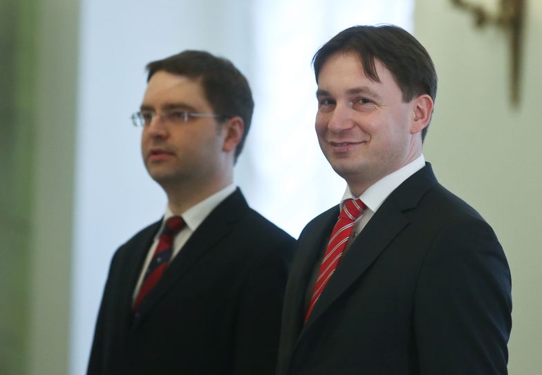 Członkowie RPP: (od prawej) Łukasz Hardt i Kamil Zubelewicz.